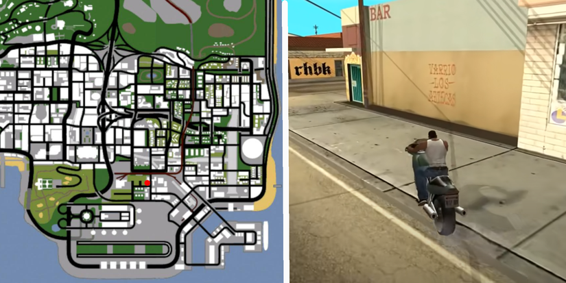 GTA San Andreas Tag Location El Corona 3