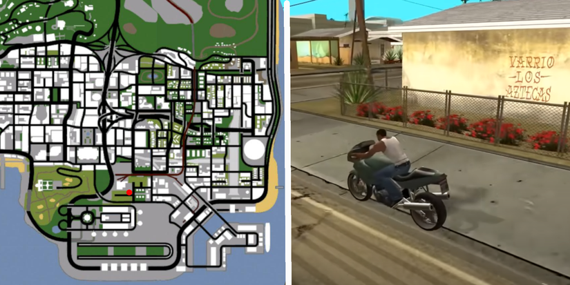 GTA San Andreas Tag Location El Corona 4