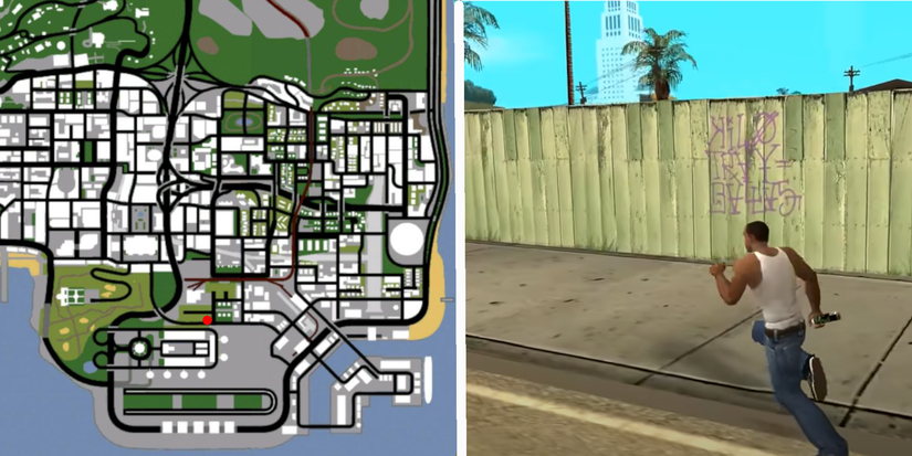 GTA San Andreas Tag Location El Corona 6