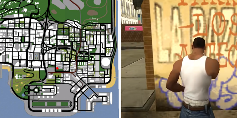 GTA San Andreas Tag Location El Corona 7