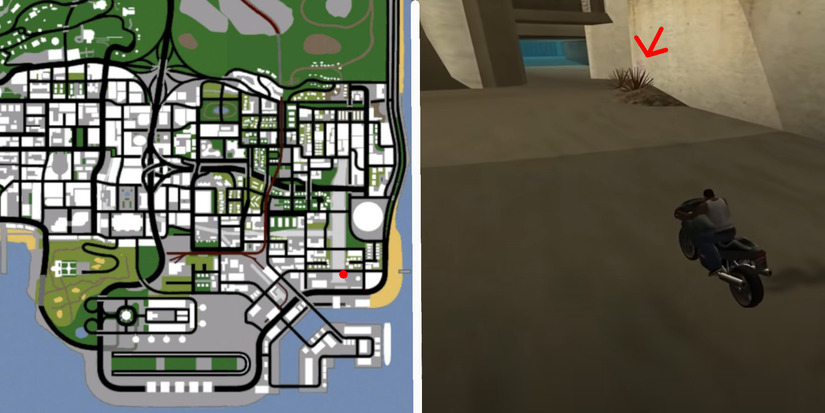 GTA San Andreas Tag Location Ocean Docks 2