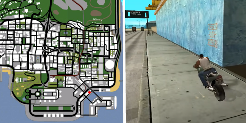 GTA San Andreas Tag Location Ocean Docks 4
