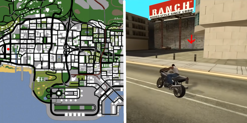 GTA San Andreas Tag Location Rodeo 1
