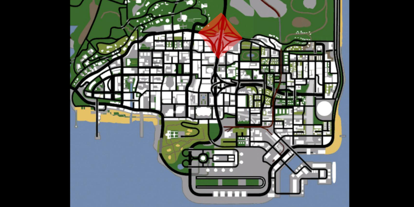 GTA San Andreas Tag Mulholland Intersection