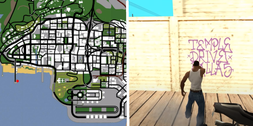 GTA San Andreas Tag Santa Maria Beach 2