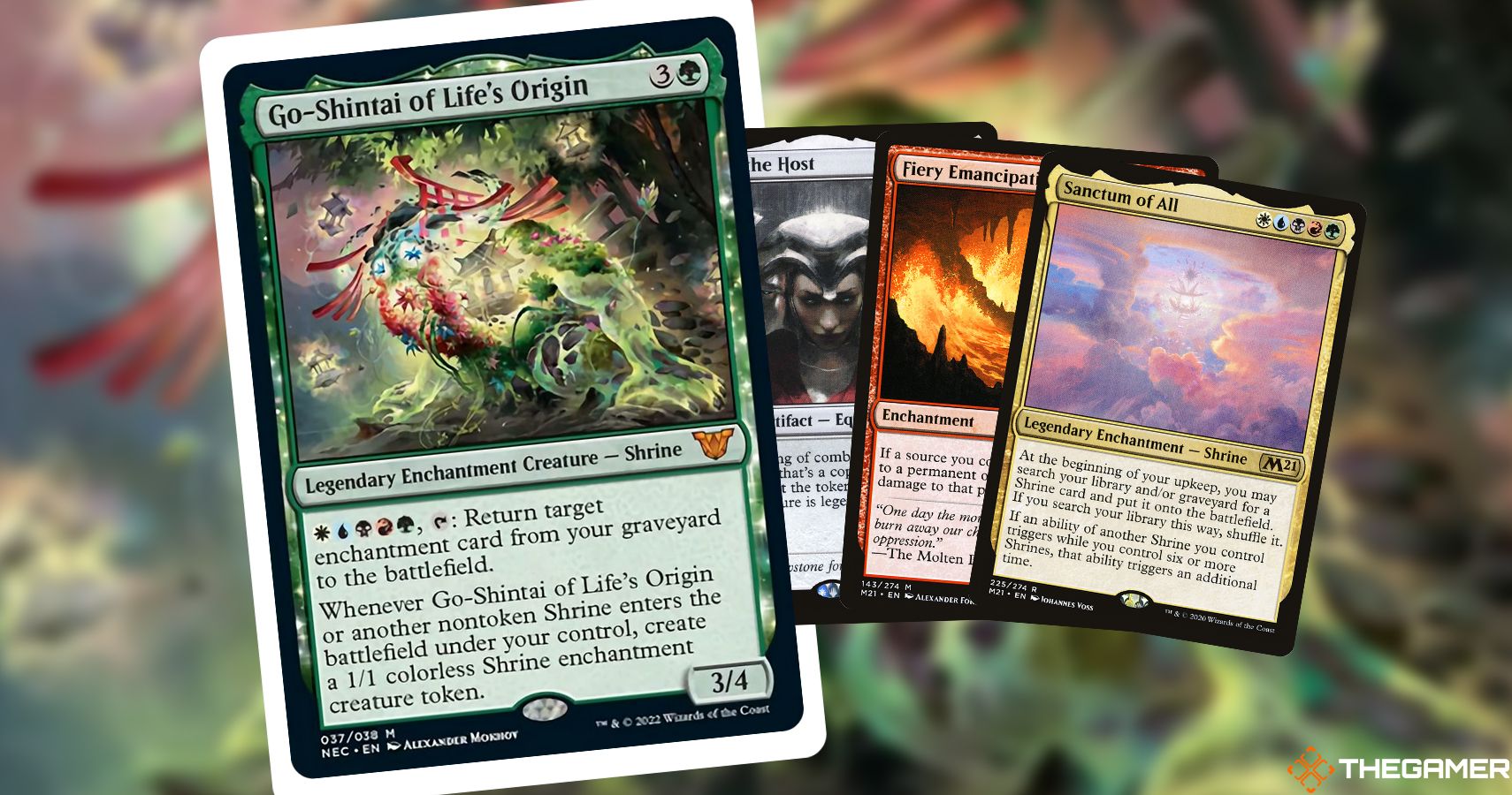 shrine deck mtg commander Enchantment Tribal - Jodah - 5 Color - EDH - 100 Card - Custom Magic The Gathering Deck Shrine On! | Go-Shintai of