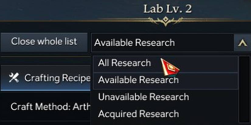 Lost Ark Stonghold View Research Tip