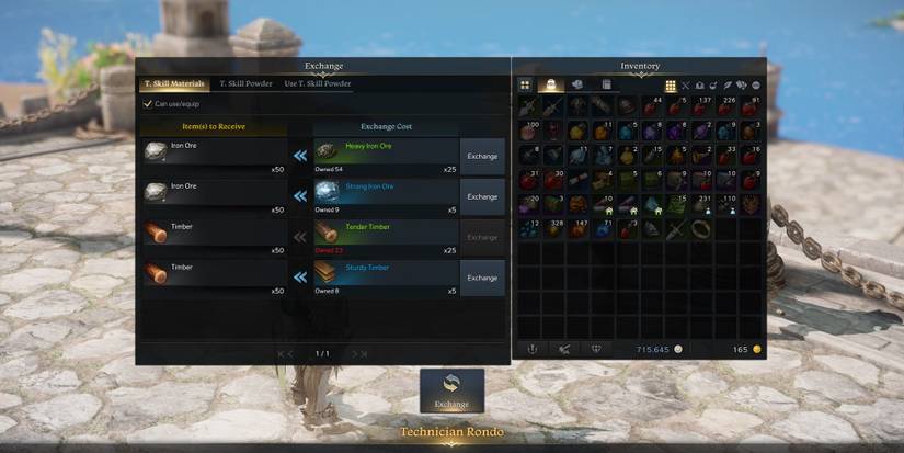 Lost Ark Stronghold Material Exchange