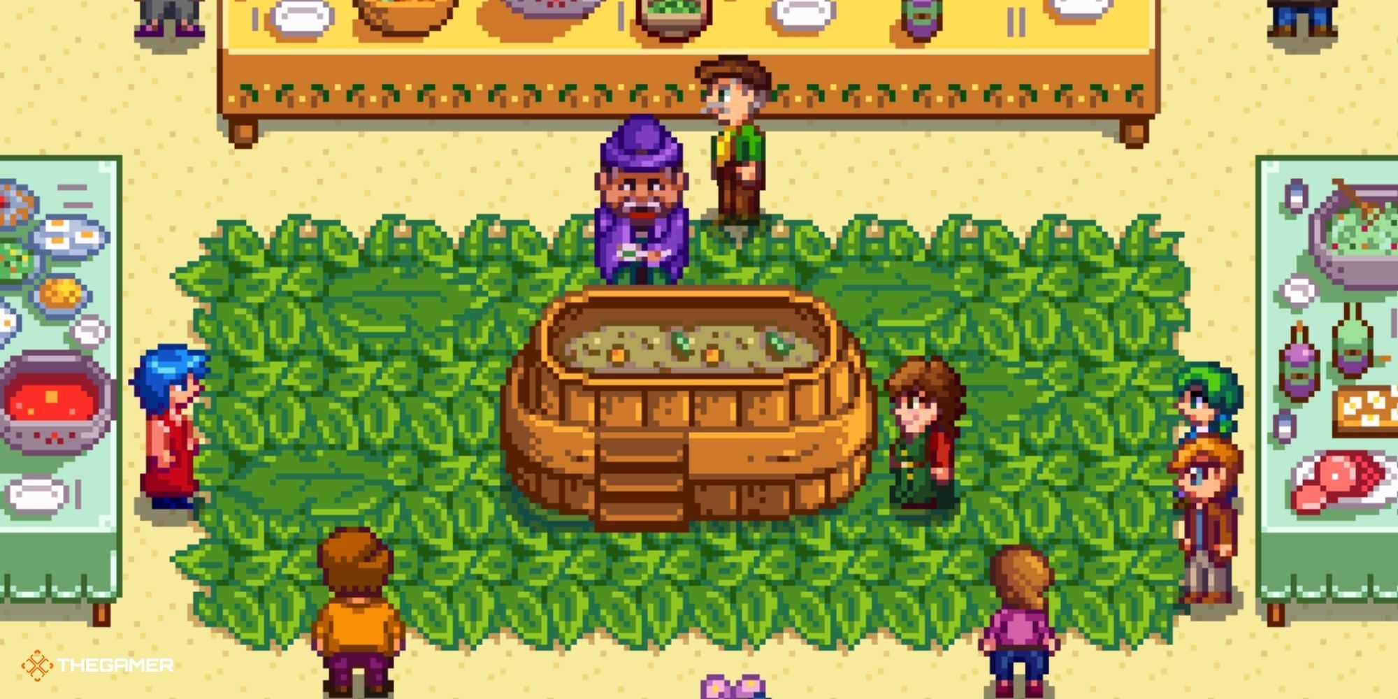 Stardew Valley - The Governor at the Summer Luau