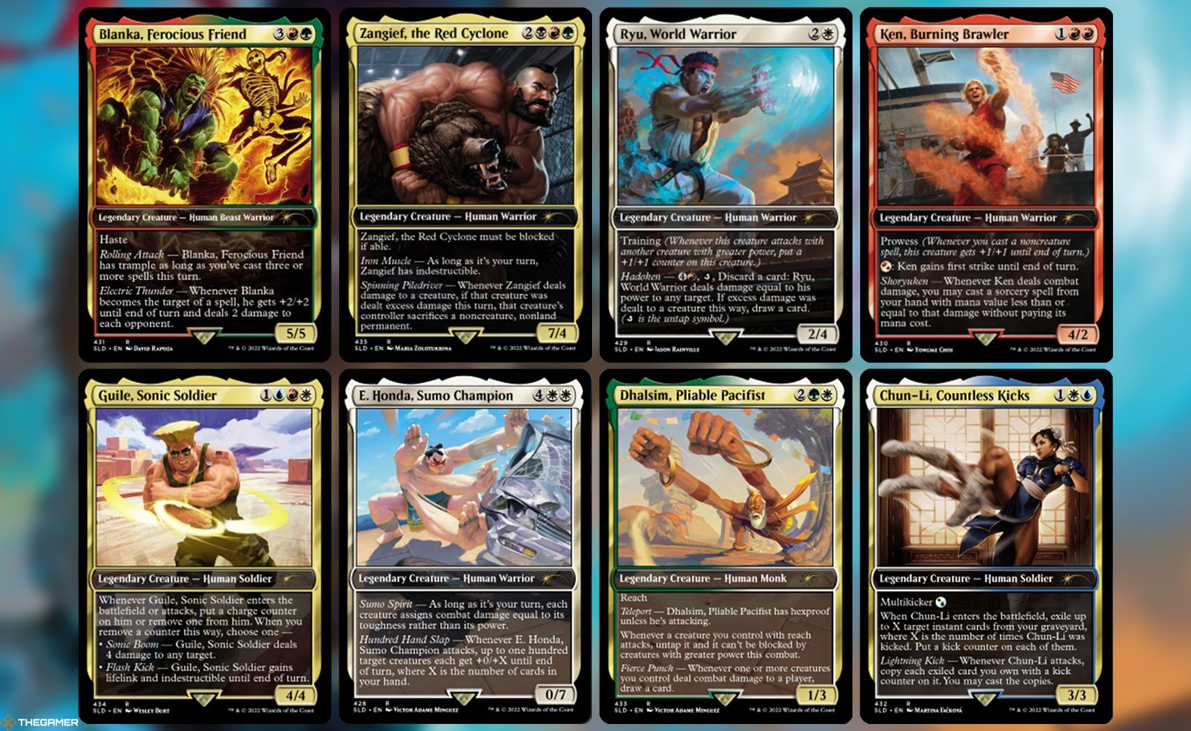 【MTG】Secret Lair x Street Fighter　2種類×2 Amazon.com: Magic: The Gathering Secret Lair: x Street
