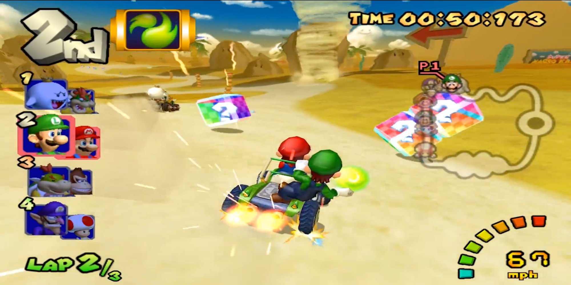 Mario Kart: Double Dash!! | Stash - Games tracker, image size:1500x750