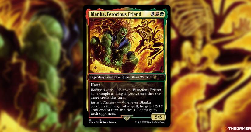Magic The Gathering's Secret Lair X Street Fighter Cards, Ranked Magic The Gathering's Secret Lair X Street Fighter Cards, Ranked
