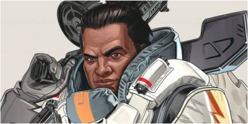 Close-up of Gibraltar Official Portrait Apex Legends