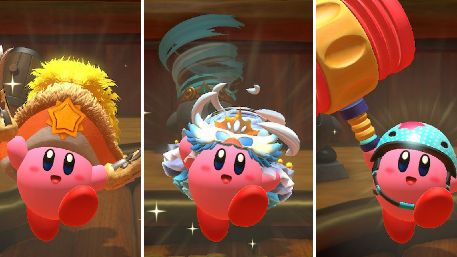 Every Copy Ability And Blueprint Upgrade In Kirby And The Forgotten Land