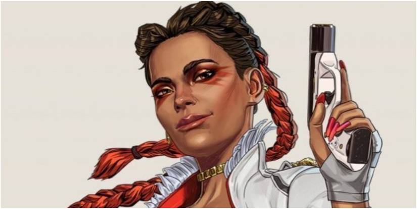Close-up of Loba Official Portrait Apex Legends