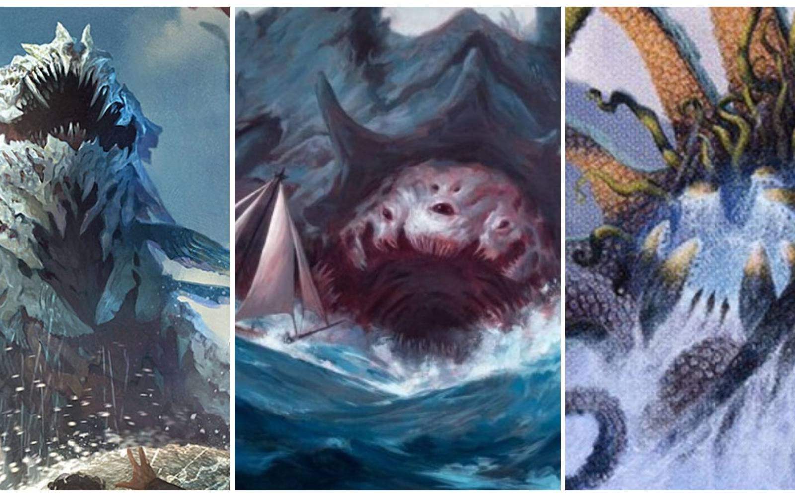 mtg kraken cards When Brinelin Shipbreaker Kraken Prerelease Cards