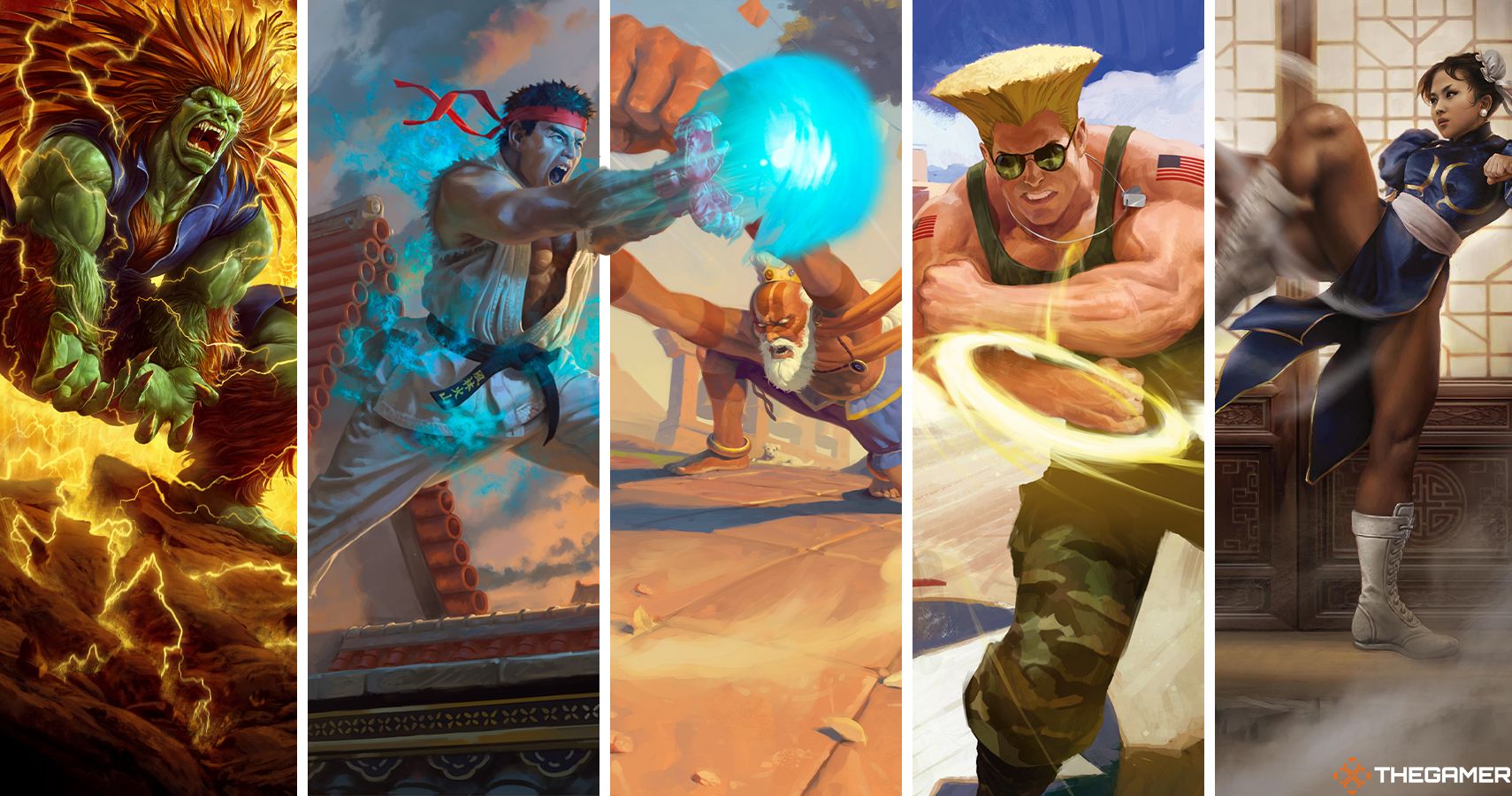 Magic The Gathering's Secret Lair X Street Fighter Cards, Ranked Magic The Gathering's Secret Lair X Street Fighter Cards, Ranked