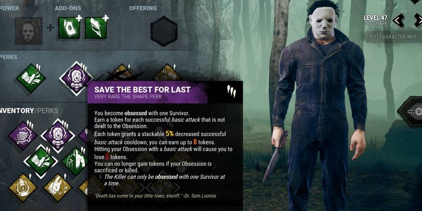 Dead By Daylight: 10 Best Perks For Endgame Killers