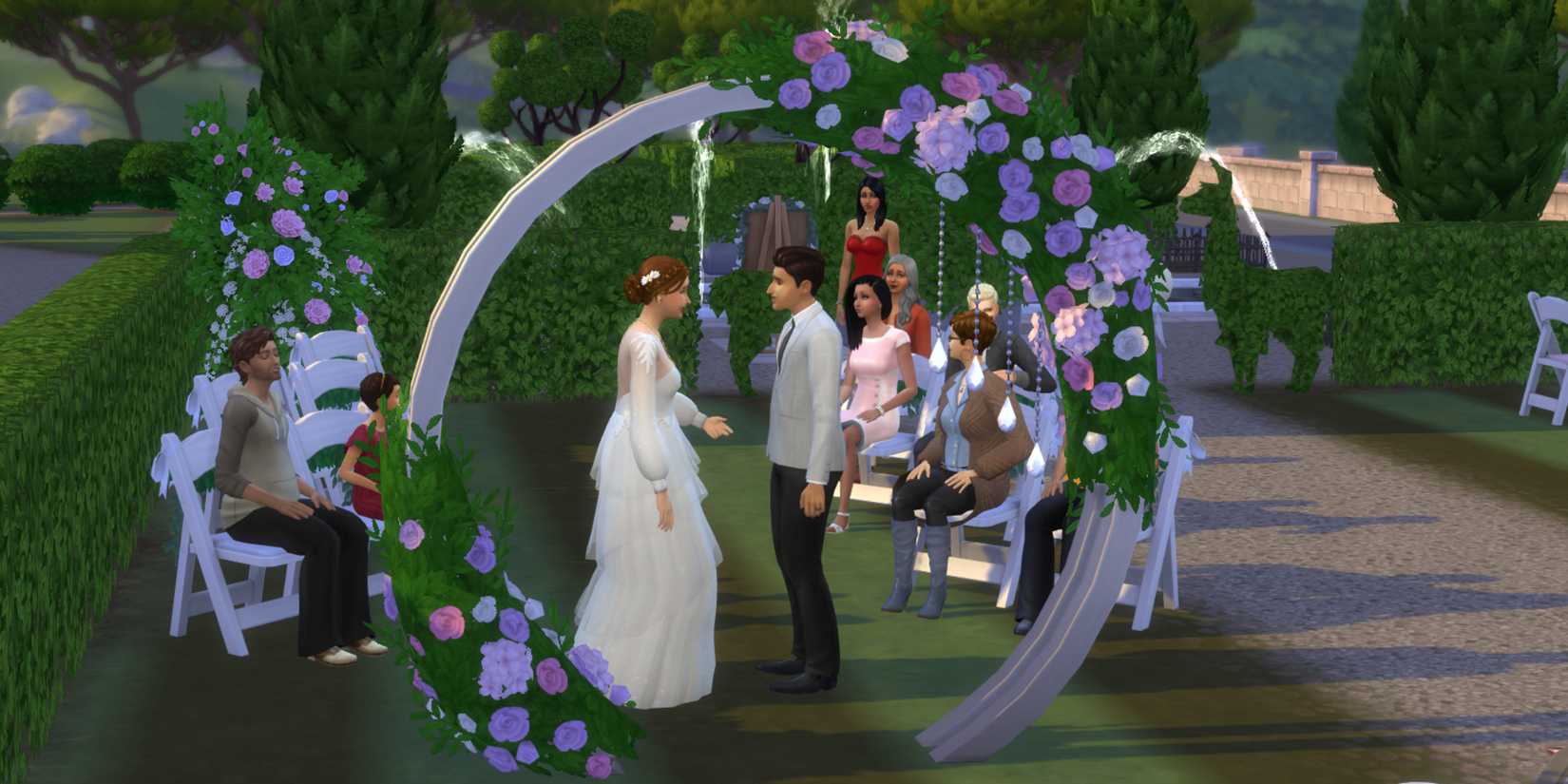 How To Plan A Wedding In The Sims 4, image size:1650x825