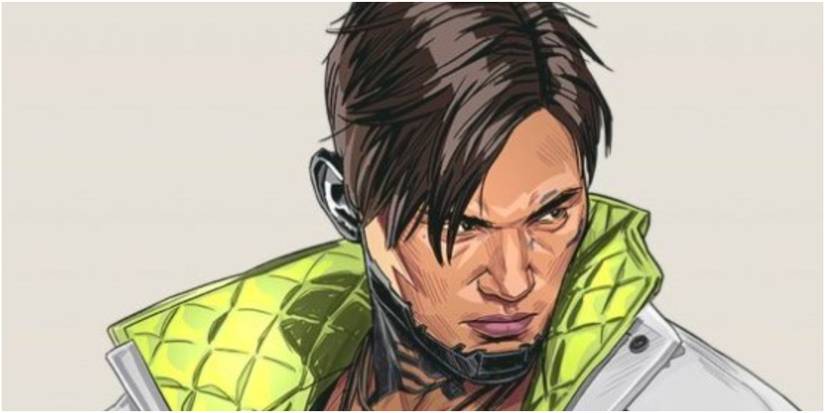 Close-up of Crypto Official Portrait Apex Legends