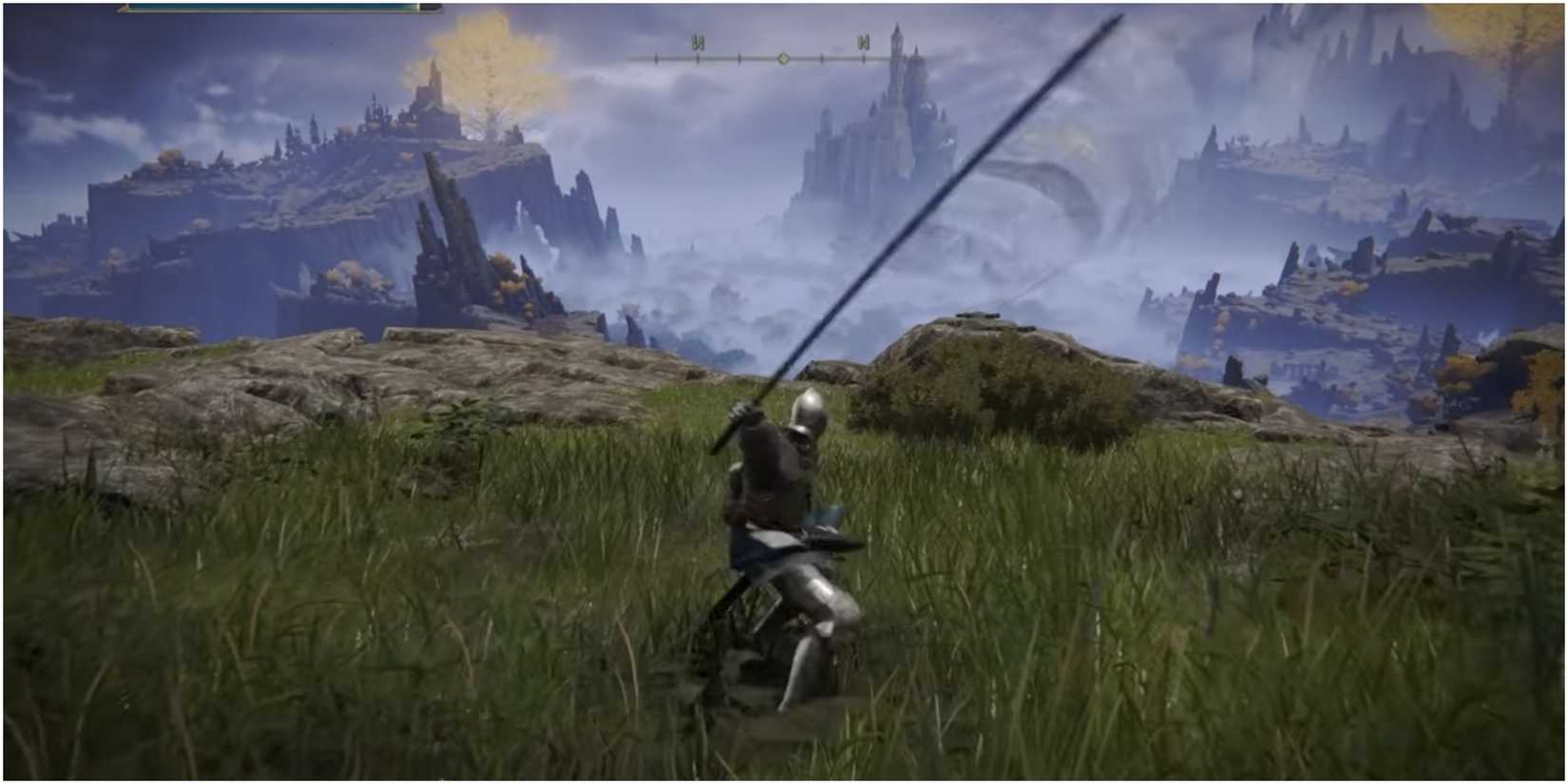 Tarnished wields Nagakiba in Elden Ring.