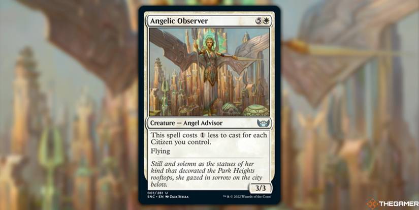 Angelic Observer MTG: Streets Of New Capenna Spoilers – Day Six Roundup
