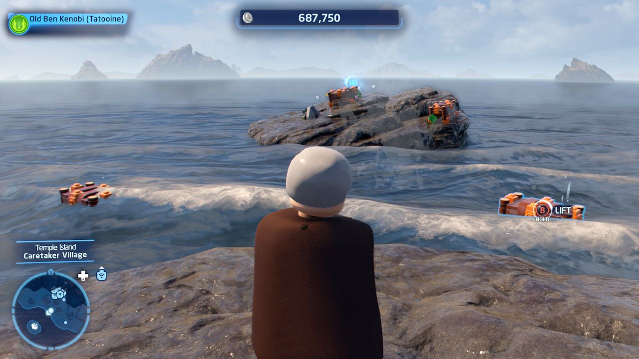 Lego Star Wars The Skywalker Saga All Kyber Bricks Locations in Ahch