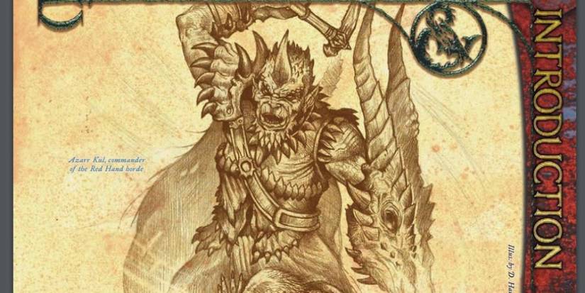 Azarr Kul, commander of the Red Hand Horde