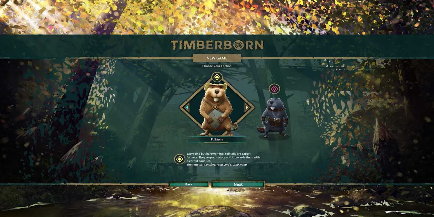 Faction Selection In Timberborn