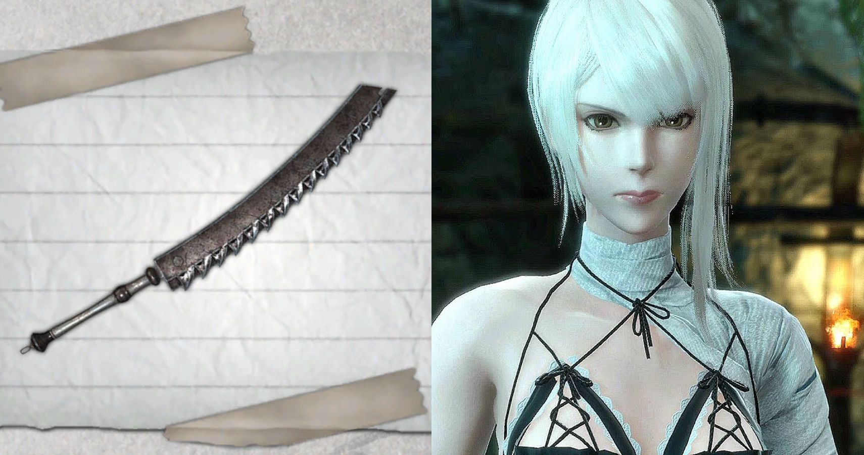 NieR Replicant Gestalt オルゴール Kaine/Emil Kaine and Emil NIER REPLICANT/GESTALT SPEEDPAINT/TIMELAPSE