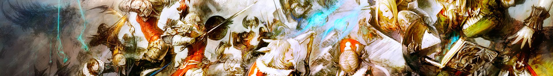 Final Fantasy 14 A Realm Reborn key artwork strip