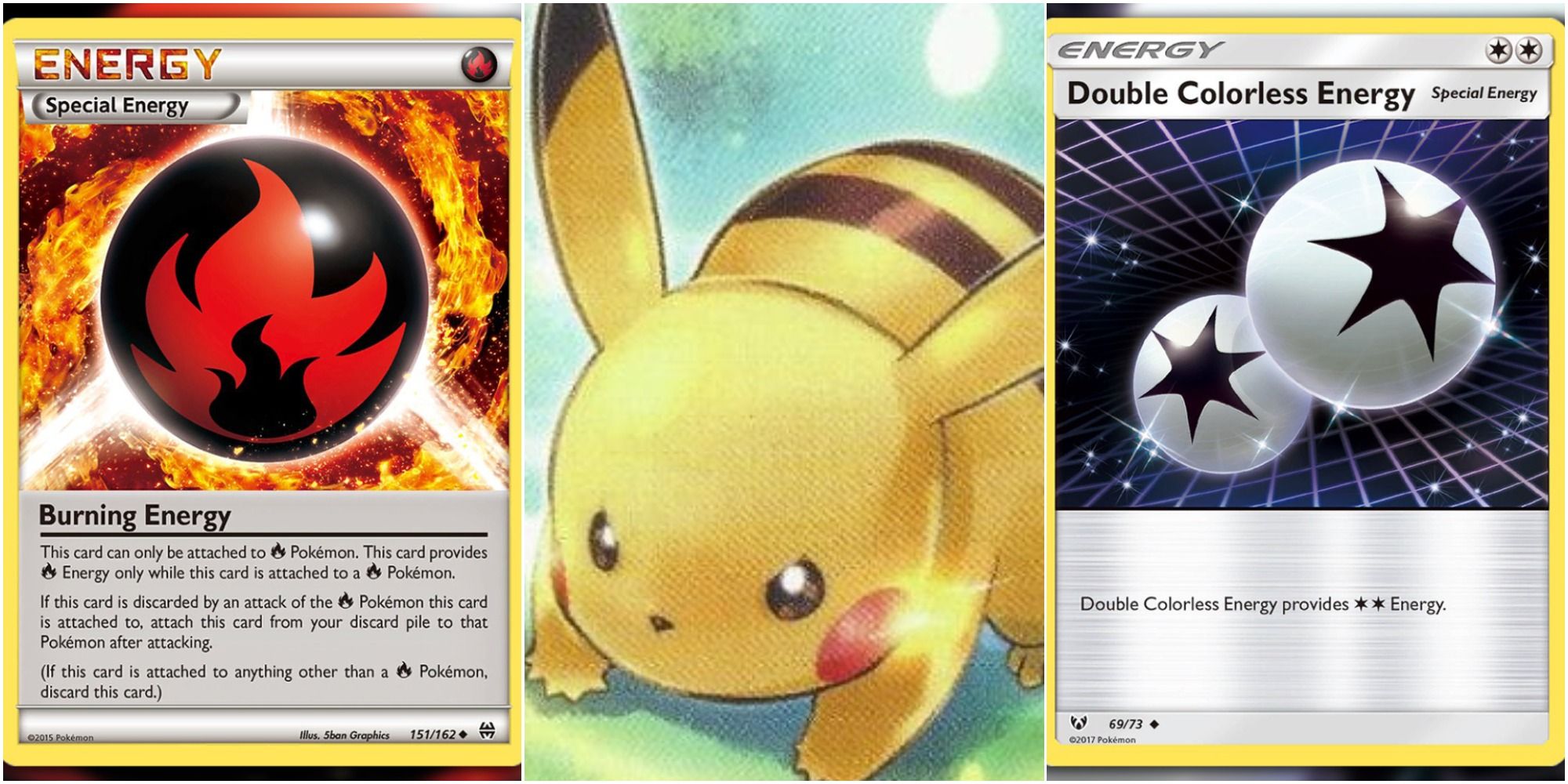 different pokemon energy cards Amazon.com: Pokemon 90 Cards Basic Energy Pack (10 of each type) : Toys &  Games main image 0