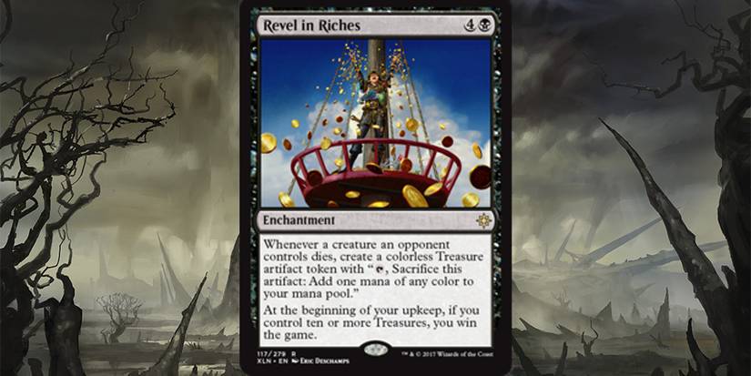 mtg best treasure cards Thrum of the Vestige main image 0