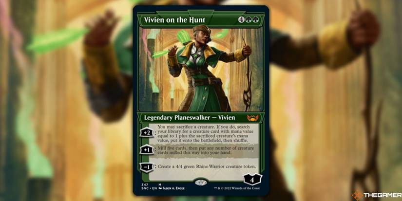 mtg vivien cards Vivien Reid (Borderless) [Foundations]
