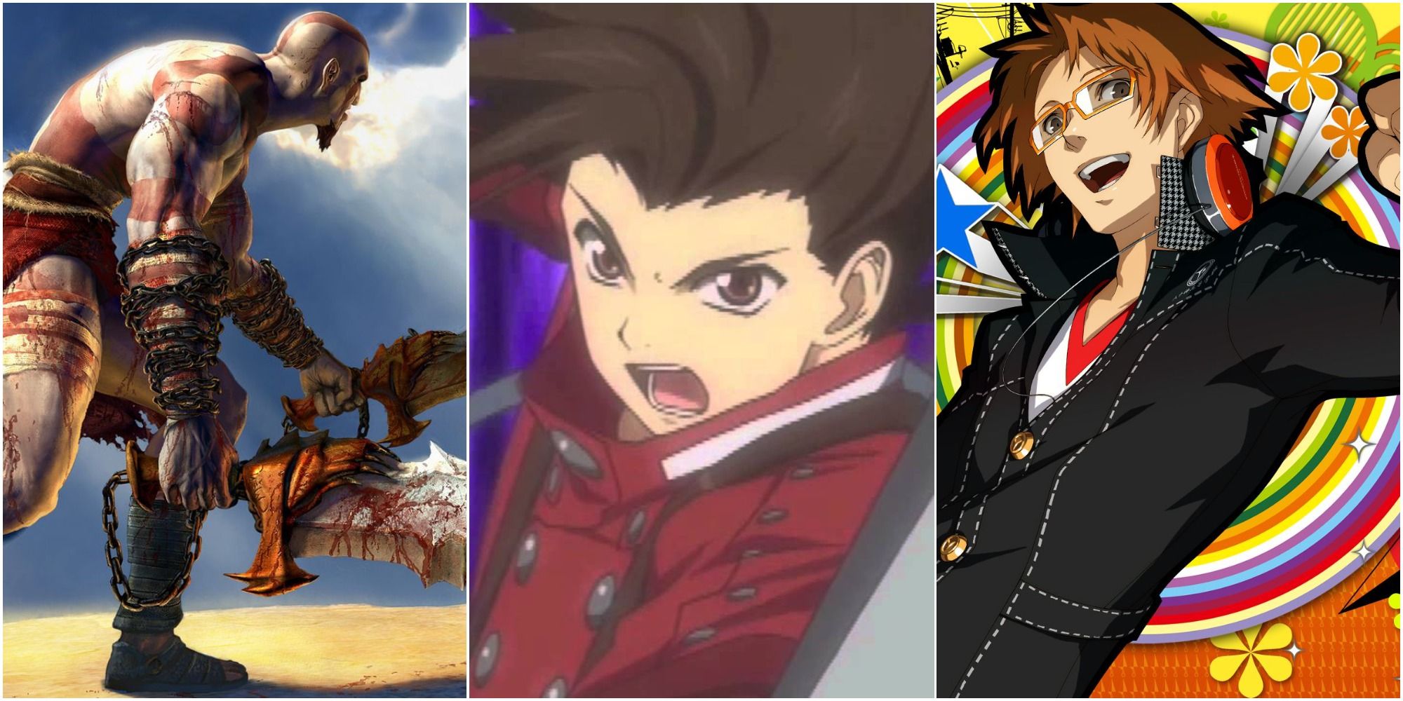 Dual-Wielders Featured - Kratos, Lloyd Irving, Yosuke Hanamura