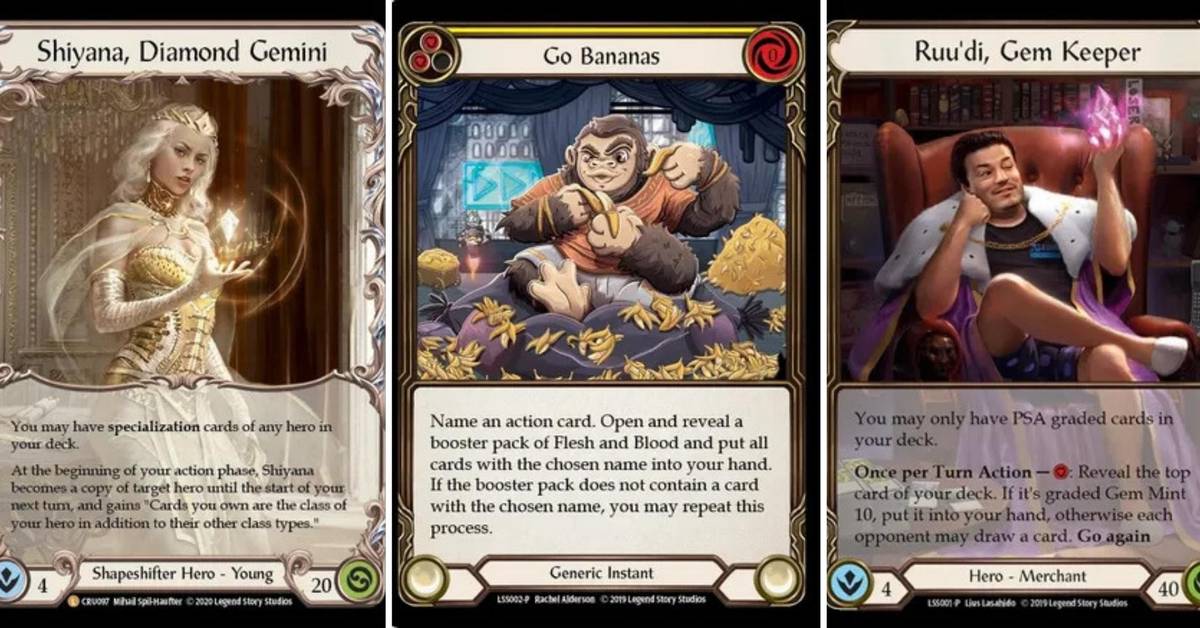 Flesh And Blood: The Most Valuable Cards