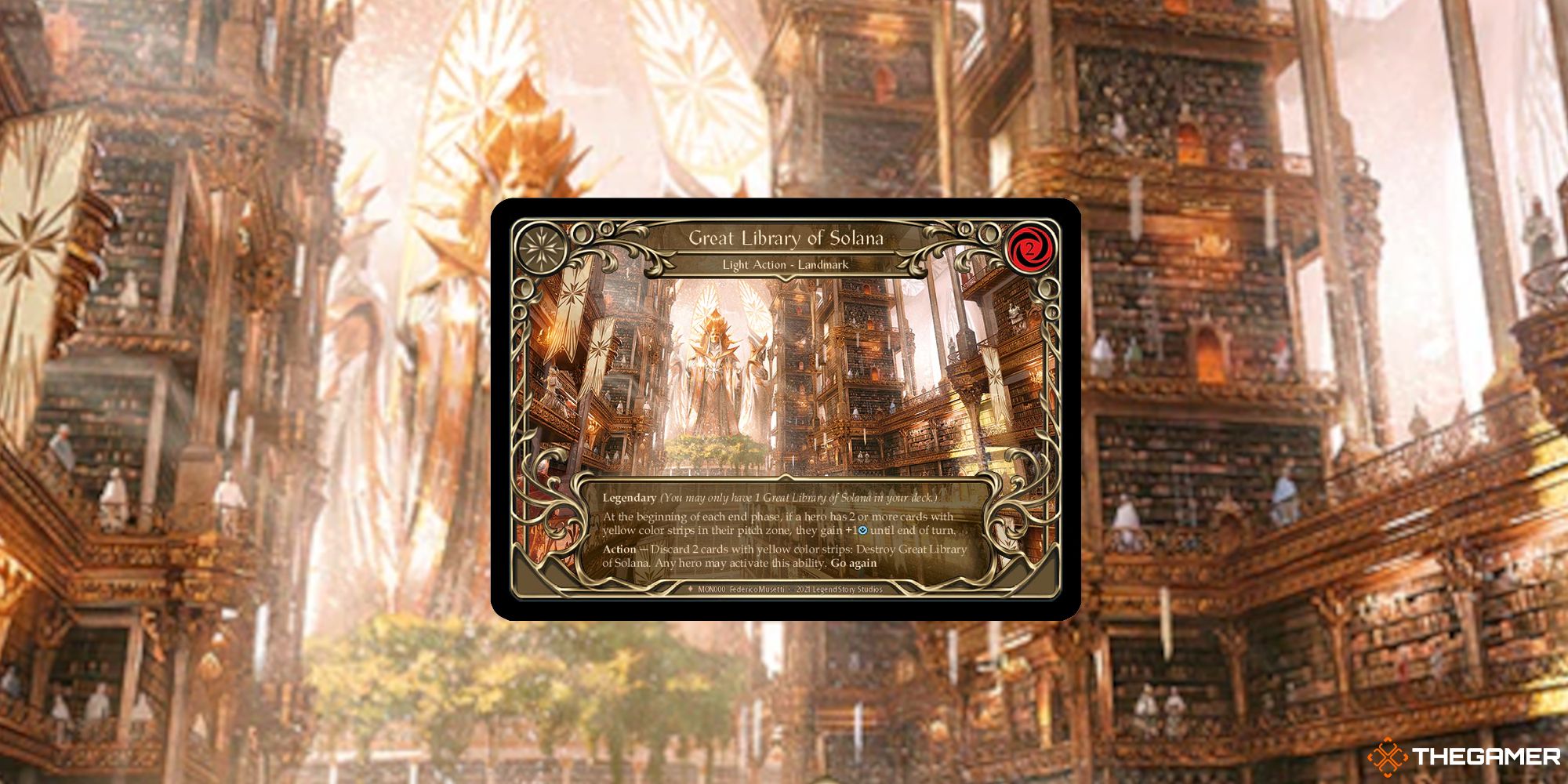 その他 Great Library of Solana RF FleshandBlood Great Library of Solana - Monarch - Flesh and Blood TCG