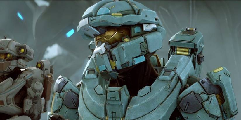 Halo 5 Screenshot Of Frederic near other spartan