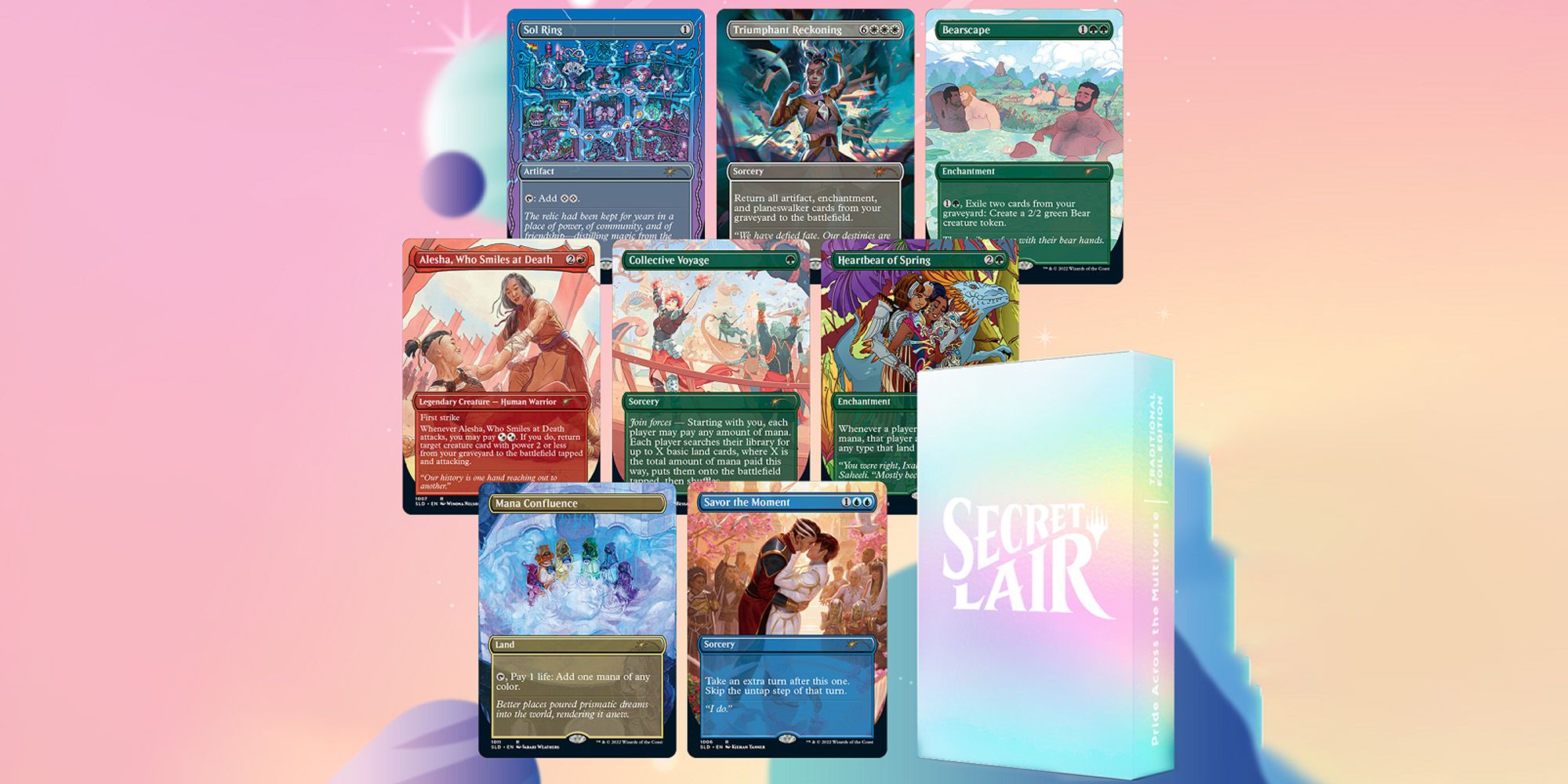 Mtg Commander Deck Magic The Gathering Secret Lair: Pride Across