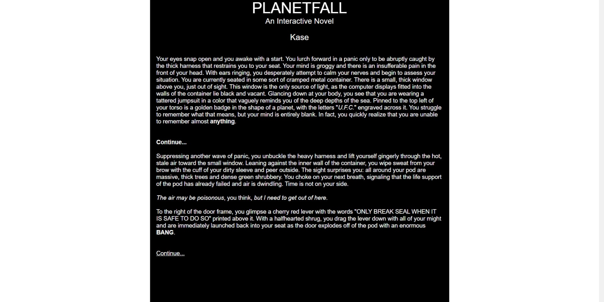Top 10 Planetfall Text Adventure Games