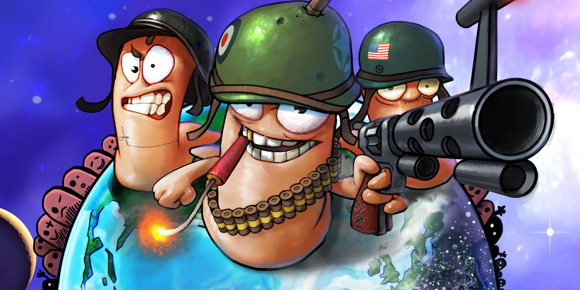 Every Game In Chronological Order From The Worms series