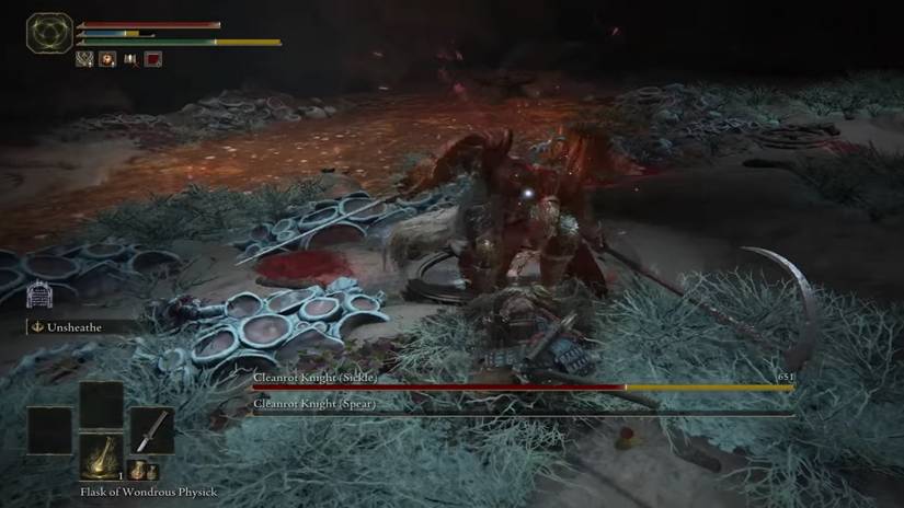 Clean Rot Elden Ring Cleanrot Knight Weakness And Drops