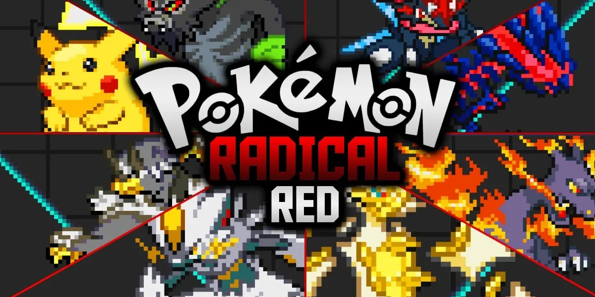 pokemon radical red fan made game rom hack