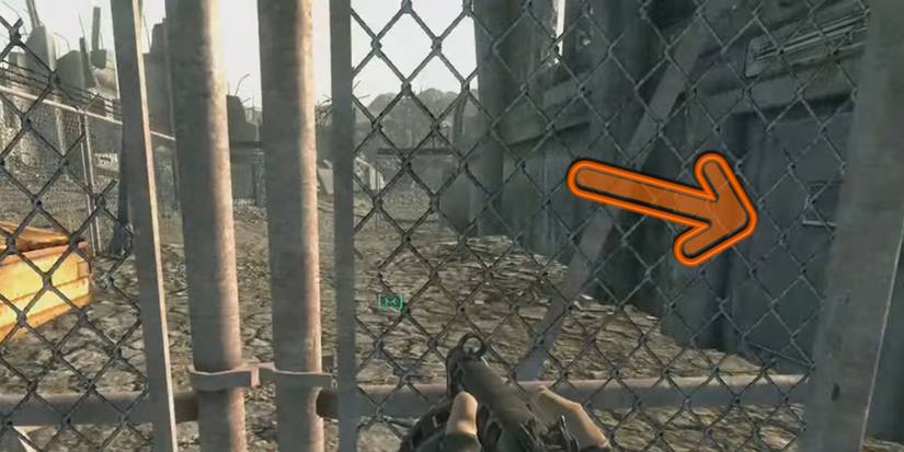 Fallout 3 Screenshot Of Germantown Police HQ West Door