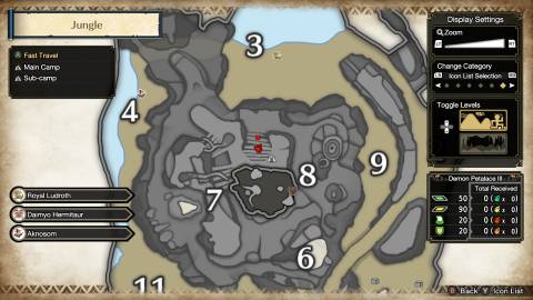 Locations Of All Sub Camps In Monster Hunter Rise