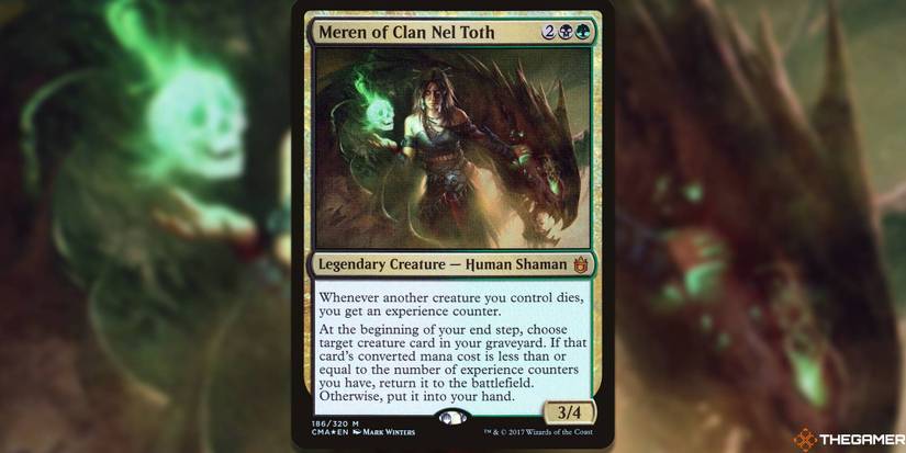 mtg meren commander deck MTG Commander Deck EDH Deck Meren of Clan Nel Toth 100 Magic Cards –  Moonveil Games main image 1