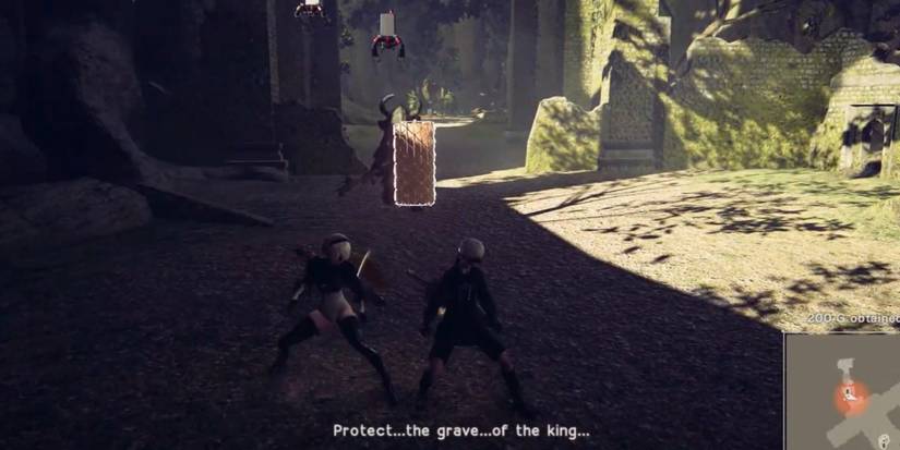 How To Find The Treasure Hunt Machine Parts In Nier: Automata