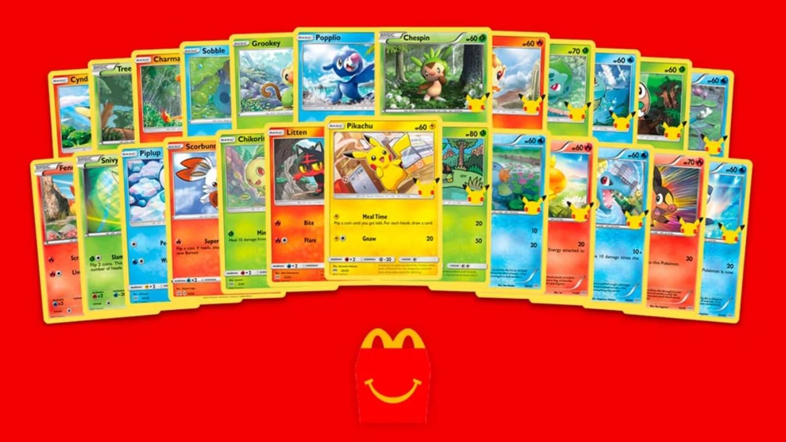 Pokemon Happy Meals Are Returning To McDonald's This Summer