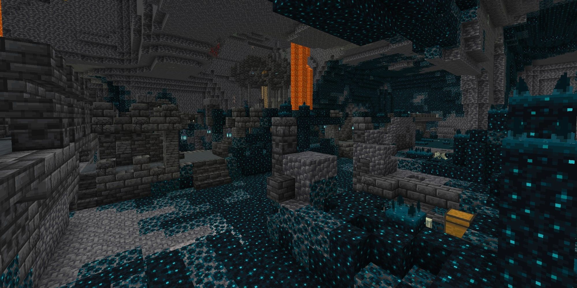 minecraft underground temple