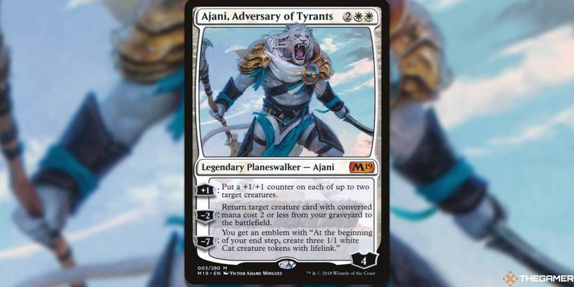 mtg all ajani cards Subtype: Ajani, 15 cards
